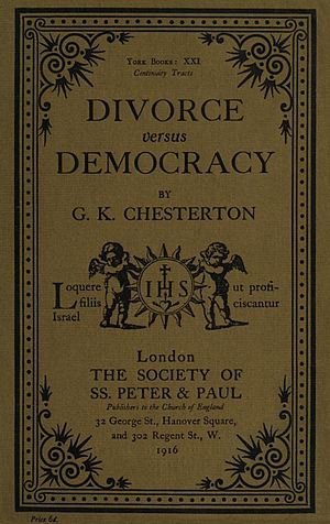 Divorce vs Democracy
